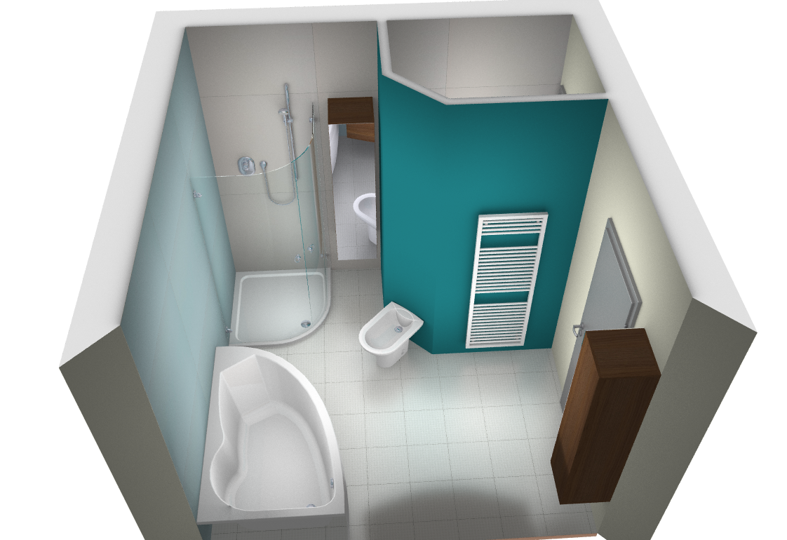Climair - Sanitaire - Réalisation salle de bain 3D